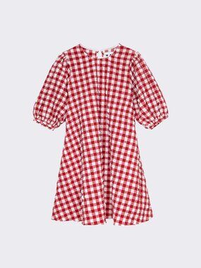 Wray NYC Orion Dress Red Lipstick Check Sz 3X 3XL Plus